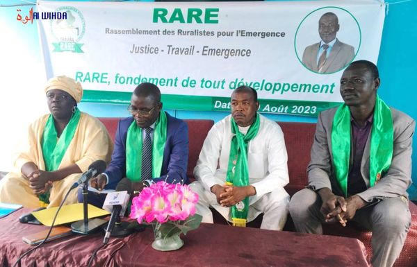 Tchad : le parti RARE entre sur la scène politique avec un programme axé sur le développement rural