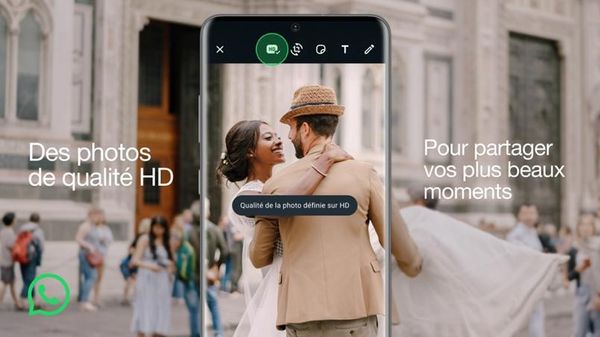 WhatsApp se dote d’une fonctionnalité permettant d’échanger des photos en haute définition