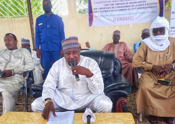 Tchad : le maire du 10ème arrondissement sensibilise ses populations sur le recensement électoral