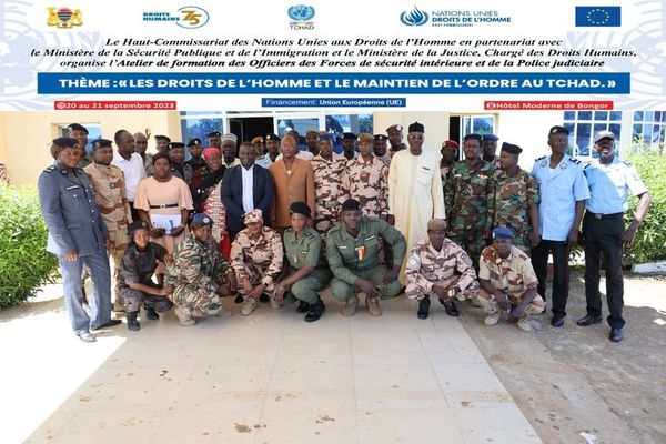 Tchad : des officiers de sécurité formés sur les droits de l'Homme à Bongor