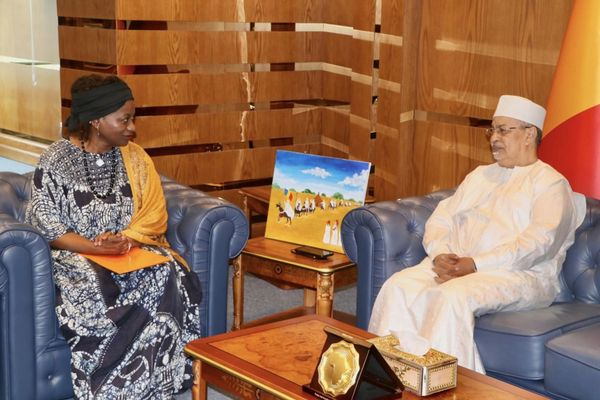 Le Docteur Nathalie Kanem, Directrice Exécutive du Fonds des Nations Unies pour la Population (UNFPA), en visite de travail a