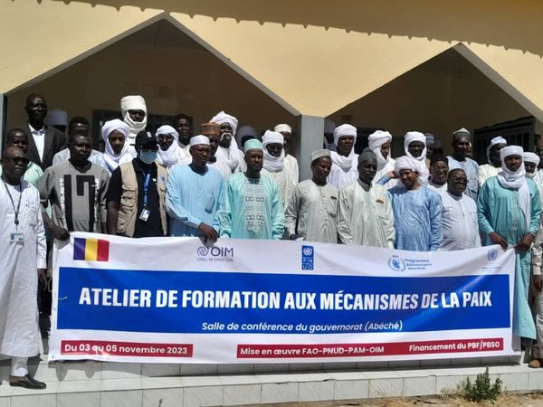 Tchad : 80 leaders traditionnels des trois provinces en formation sur les mécanismes de la paix
