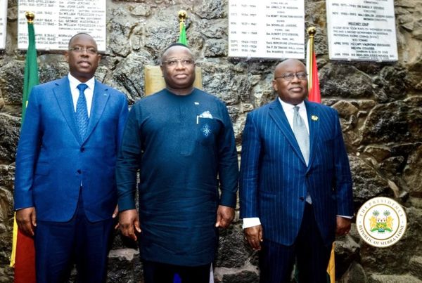 Sierra Leone : Les Présidents du Ghana et du Sénégal étaient à Freetown pour des discussions sur les changements de gouvernement anticonstitutionnels