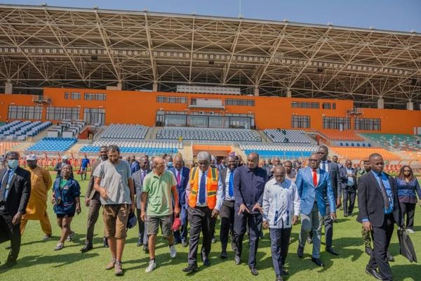 Côte d’Ivoire : Le Premier ministre inspecte les infrastructures de la CAN 2024