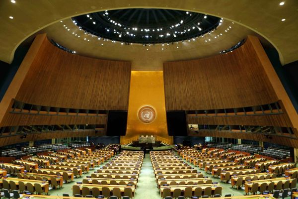 Assemblée des Nations Unies, lieu de l'événement annuel de la Commission du développement social. Photo : icsw.org