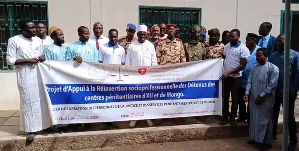 Tchad : formation des personnels de justice et des services pénitentiaires d'Ati et de Mongo