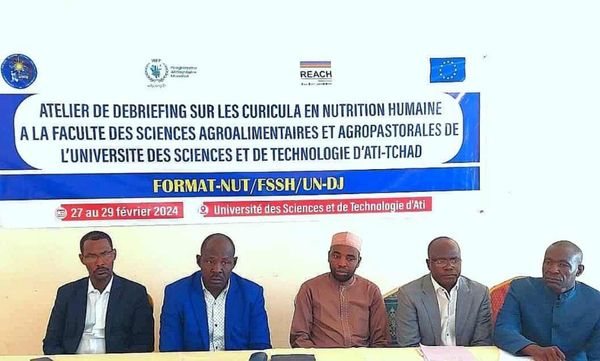 Tchad : lancement à Ati de l’atelier sur les curricula en nutrition humaine
