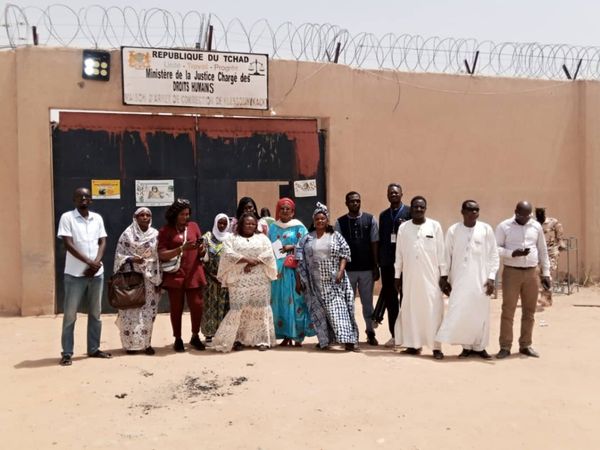 Tchad : les détenues de la maison d'arrêt de Klessoum reçoivent un don des femmes de la CNDH
