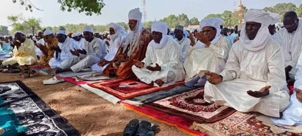 Tchad : les fidèles musulmans de la ville de Sarh célèbrent la fête de Ramadan