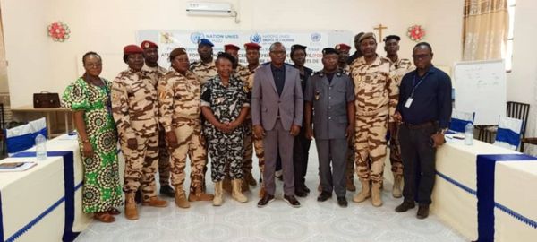 Tchad : Le HCDH et le PNUD organisent un atelier de formation à l'égard des FDS sur les VBG et les Droits de l'Homme