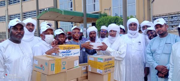 Tchad : Le bureau de soutien Le Champion fait un don de médicaments au profit des blessés suite aux tirs de joie