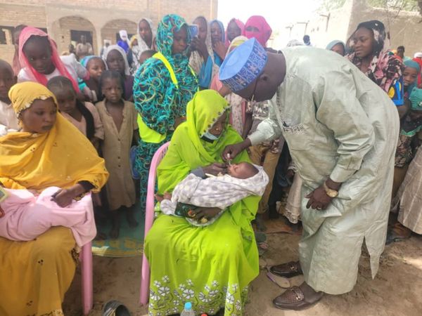 Tchad : lancement de la campagne de vaccination contre la poliomyélite à Isseirom