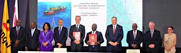 Angola : TotalEnergies lance le projet en eaux profondes Kaminho