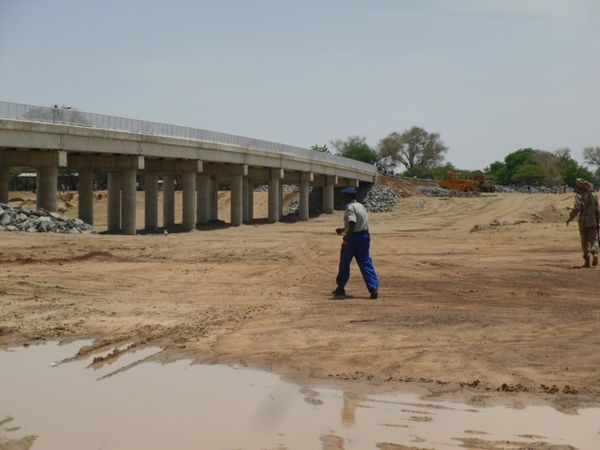 Tchad : Réception provisoire du pont pastoral de Koundjourou