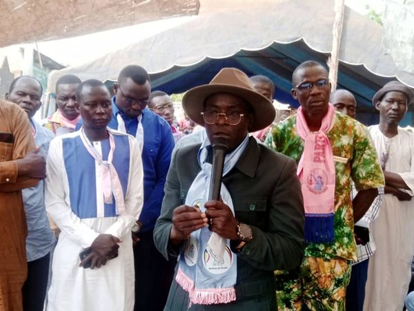 Tchad : Le président national du parti MERCI en compassion avec la famille de son militant décédé