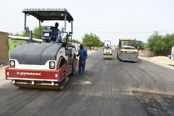 Tchad: Bitumage de la Rue Réliant Patte d'Oie à Farcha en cours