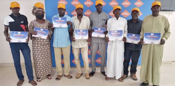 Tchad : première remise de la PROMO QUIZ EURO ce 02 Juillet 2024 au sein de la Direction Générale de Moov Africa