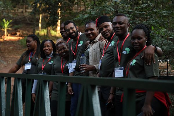 Pendant le GLFx Africa Chapter Summit 2023, à Nairobi, Kenya. Photo : Global Landscapes Forum.