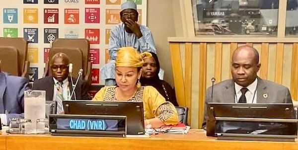 Son Excellence Madame Fatima Haram Acyl, ministre déléguée auprès du ministre des Finances et du Budget, chargée de l’Économi