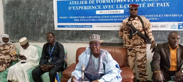Tchad: Formation de comités de paix dans la Tandjilé pour promouvoir la réconciliation et la cohésion sociale