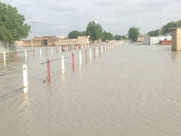 Tchad : Le quartier Zafaye dans le 8ème arrondissement de N'Djamena submergé