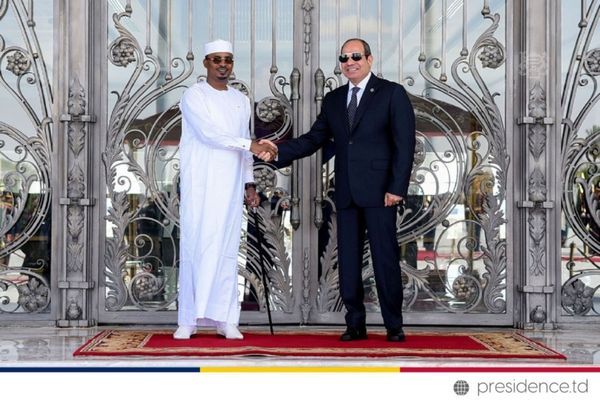 Tchad-Egypte : tête-à-tête entre le président Mahamat Idriss Deby et son homologue Abdelfattah Al-Sissi