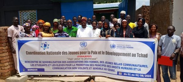 Tchad : Les jeunes et les femmes de Mke outillés sur les principes de la communication non violente et sensible au genre