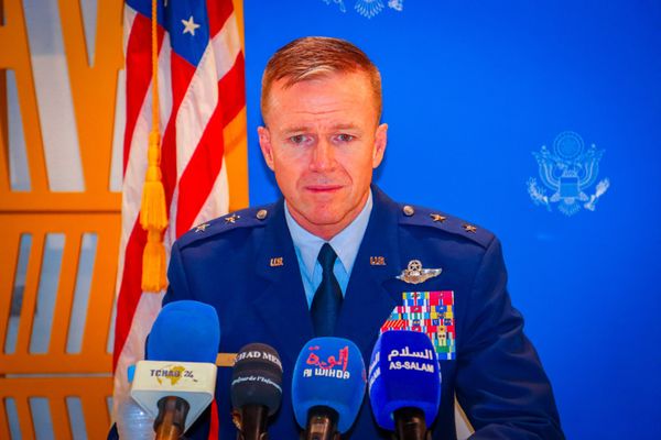 Le général de division Kenneth P. Ekman, coordinateur du ministère américain de la Défense pour l’Afrique de l’Ouest. © Dj