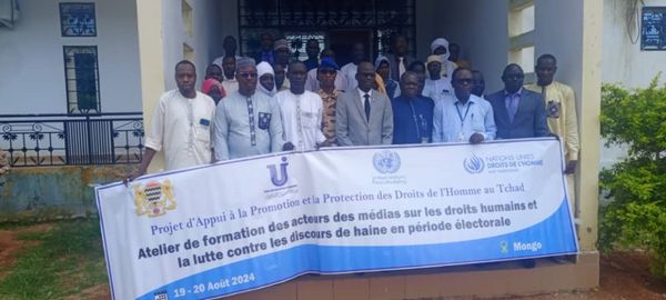 Tchad - Mongo : Un atelier pour des médias engagés en faveur des droits de l'homme et de la paix