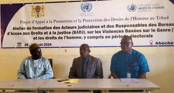 Tchad : les acteurs judiciaires d'Abéché formés sur les VBG et les Droits de l'Homme