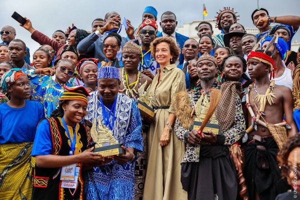 Cameroun : visite de la DG de l’UNESCO, entre promotion des langues et culture