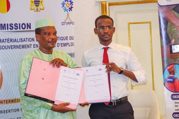 Tchad : l'ONAPE et l'UNOSC unissent leurs forces pour réduire le chômage