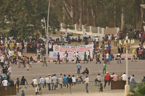 Congo Brazzaville : environ 3000 personnes au meeting de l’opposition radicale