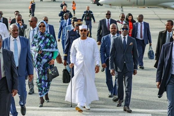 Tchad : Accueil chaleureux du Président Mahamat Idriss Deby en France