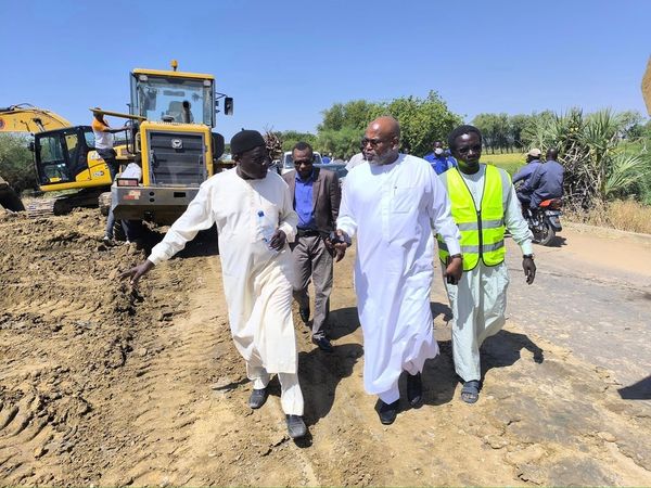 Tchad : le ministre de l’Aménagement du territoire fait une descente au quartier Mandjafa