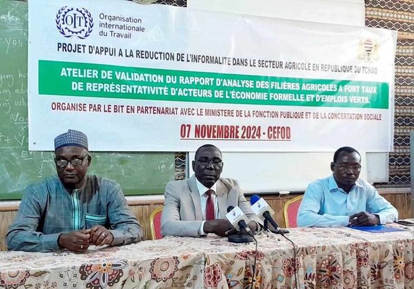 Tchad : ouverture d'un atelier de validation du rapport d'analyse de filières agricoles