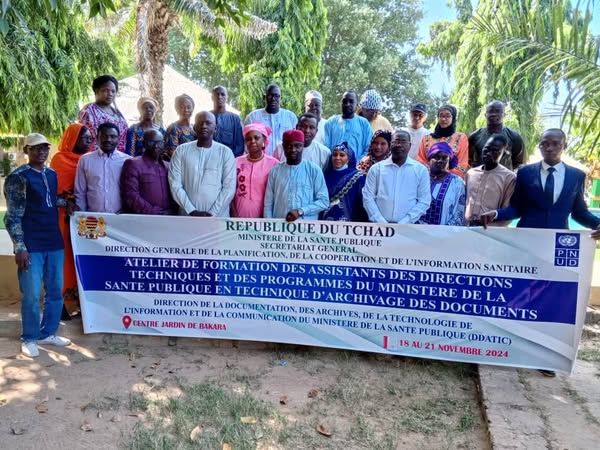 Tchad : Le ministère de la Santé Publique forme ses agents aux techniques d'archivage