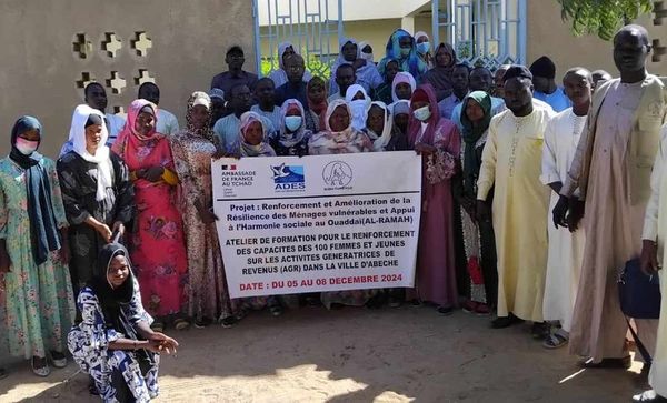 Tchad : à Abéché, l'ONG Guera Touristique renforce les capacités de 100 femmes et jeunes sur les AGR