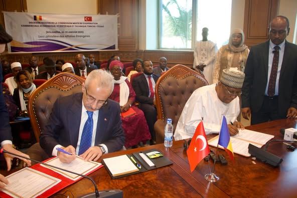 N'Djaména accueille la deuxième session de la commission mixte tchado-turque