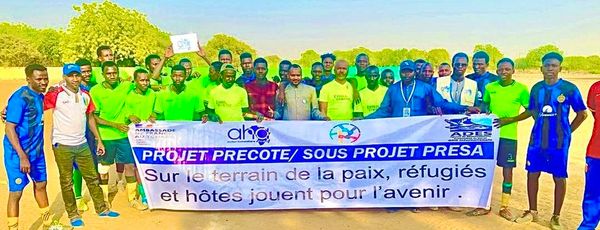 Tchad - Adré : Un match de football pour renforcer la cohésion sociale entre réfugiés et hôtes