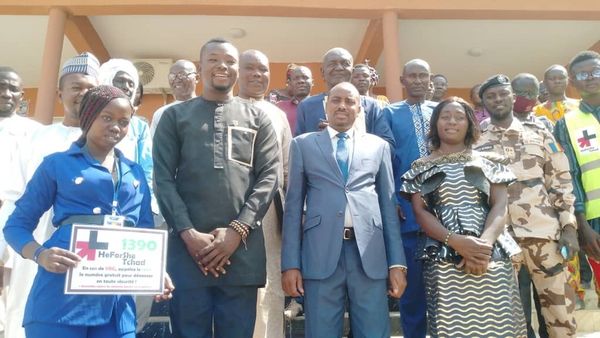 HeForShe Tchad lance une campagne de lutte contre les VBG à Sarh : La ligne verte 1390 au cœur de l'action