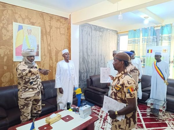 Tchad - Batha : Le Général Abakar Abdelkerim Daoud en Visite de Sécurité