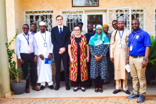 Réunion avec l'Agence danoise pour le développement international et les consulats du Nigeria et du Tchad à Niamey
