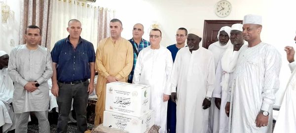 Tchad : l'ambassadeur d'Algérie au Tchad visite l'école Coranique "Al-bir" de Ridina