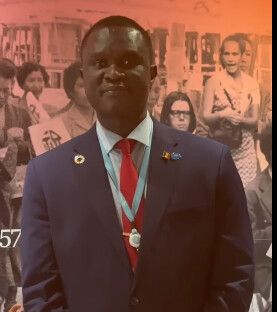 Olivier Noudjalbaye Dedingar, point focal et représentant permanent du Conseil Economique Social, Culturel et Environnement d