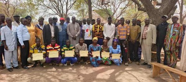 Tchad : remise d’attestations aux jeunes formés par le Centre Polyvalent des Enfants Bouviers à Djoli