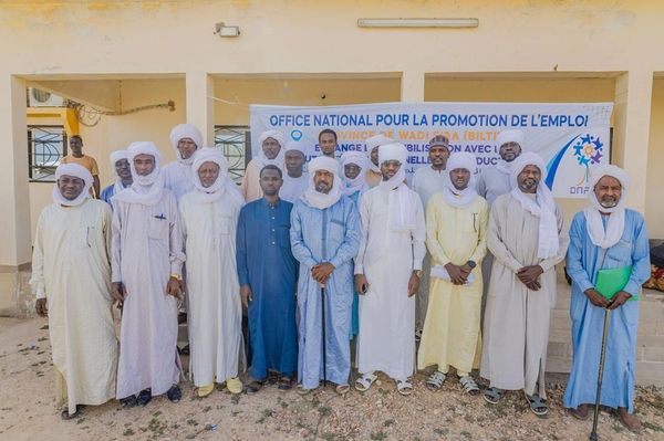 Tchad : L’ONAPE lance une série d’actions concrètes pour l’emploi et l’autonomisation au Wadi Fira