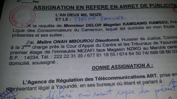 Cameroun : MTN, Orange et l’ART en justice pour publicité mensongère et escroquerie !