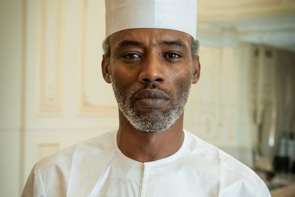 Idriss Youssouf Boy, directeur de cabinet du président Mahamat Idriss Déby Itno, le 13 avril 2024 au palais présidentiel. © V