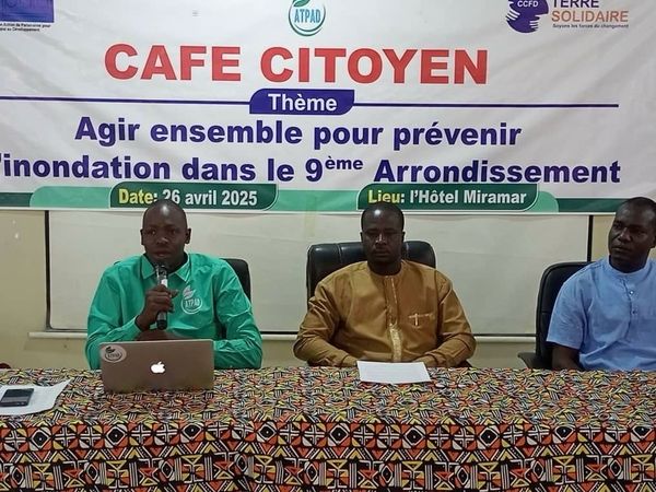 Tchad : L'APAD et l'ATPAD mobilisées contre les inondations dans le 9ème arrondissement de N'Djaména
